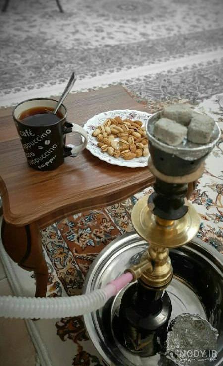 عکس قهوه و کتاب