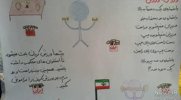 موضوع روزنامه دیواری دبستان