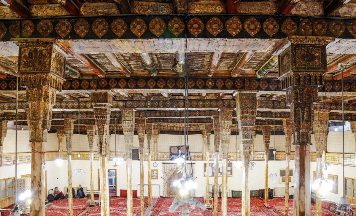 نقاشی مسجد کبود تبریز