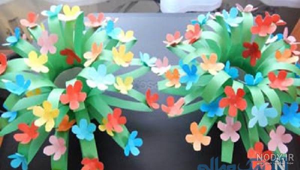 کاردستی سفره هفت سین با مقوا