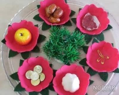 کاردستی سفره هفت سین کلاس سوم