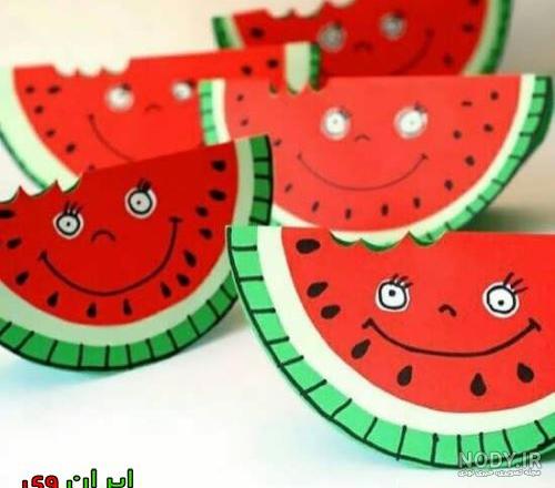 کاردستی شب یلدا با نمد