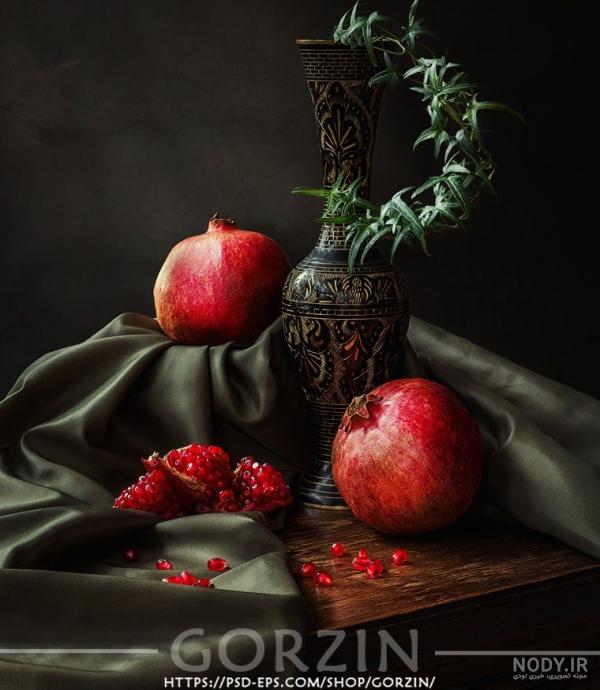 بک گراند یلدایی برای متن