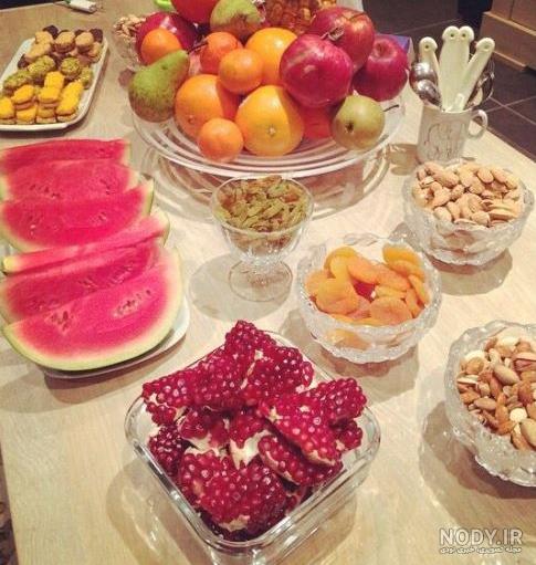 سفره شب یلدا امسال سفره شب یلدا امسال