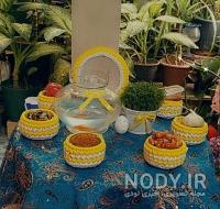 سفره هفت سین تریکو بافی