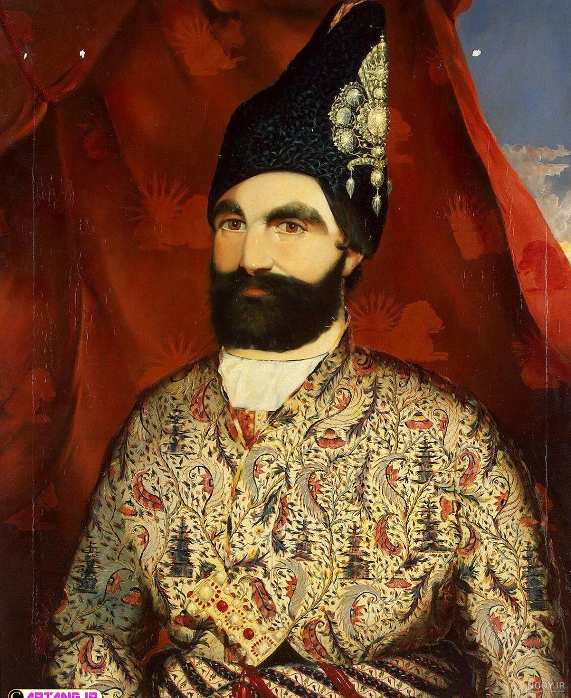 طراحی لباس دوره قاجار