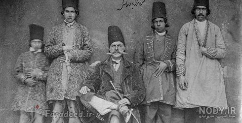 عکس از مردان قاجار