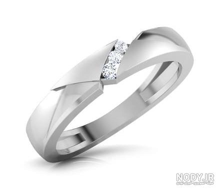 عکس انگشتر مردانه نقره