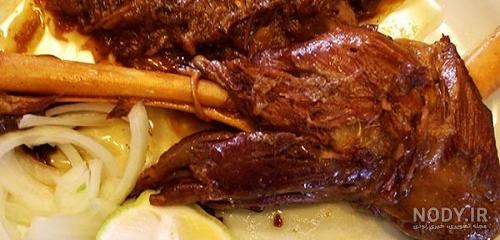 عکس خوراک ماهیچه گوسفندی عکس خوراک ماهیچه گوسفندی