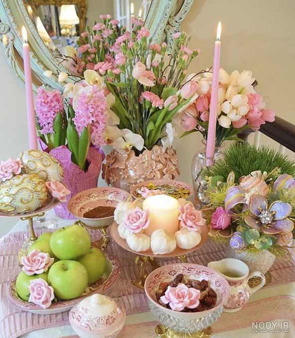 عکس سفره هفت سین جدید عکس سفره هفت سین جدید