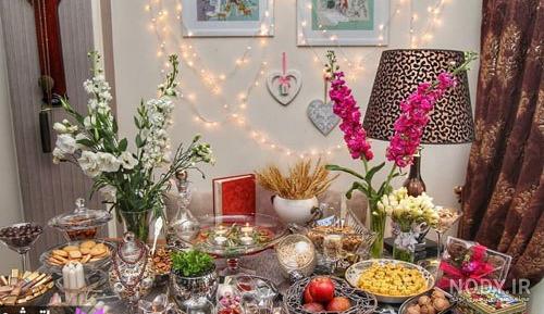 عکس سفره هفت سین عید ۱۴۰۰ عکس سفره هفت سین عید ۱۴۰۰