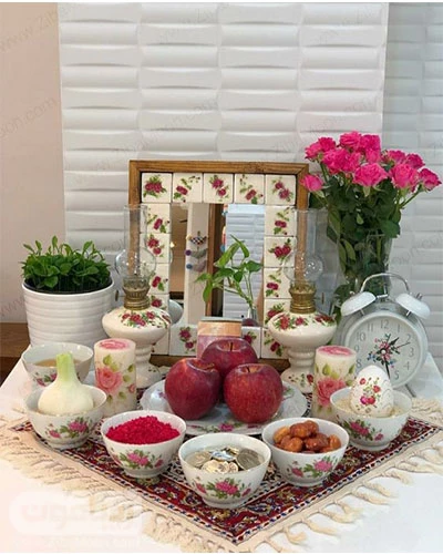 عکس سفره ی هفت سین عکس سفره ی هفت سین