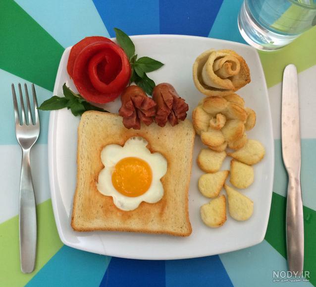 عکس صبحانه در طبیعت