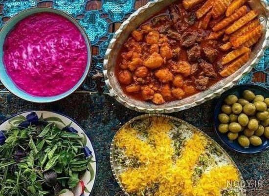 عکس غذای خانگی ساده عکس غذای خانگی ساده