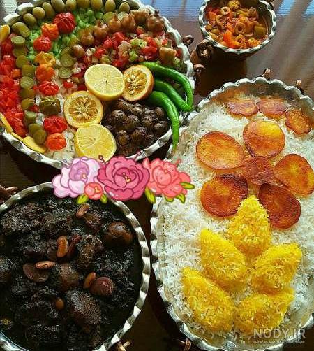 عکس غذای خانگی ساده عکس غذای خانگی ساده