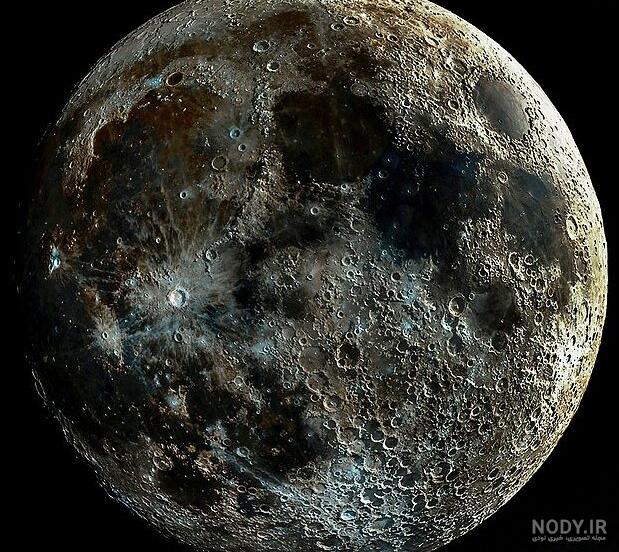عکس ماه نزدیک
