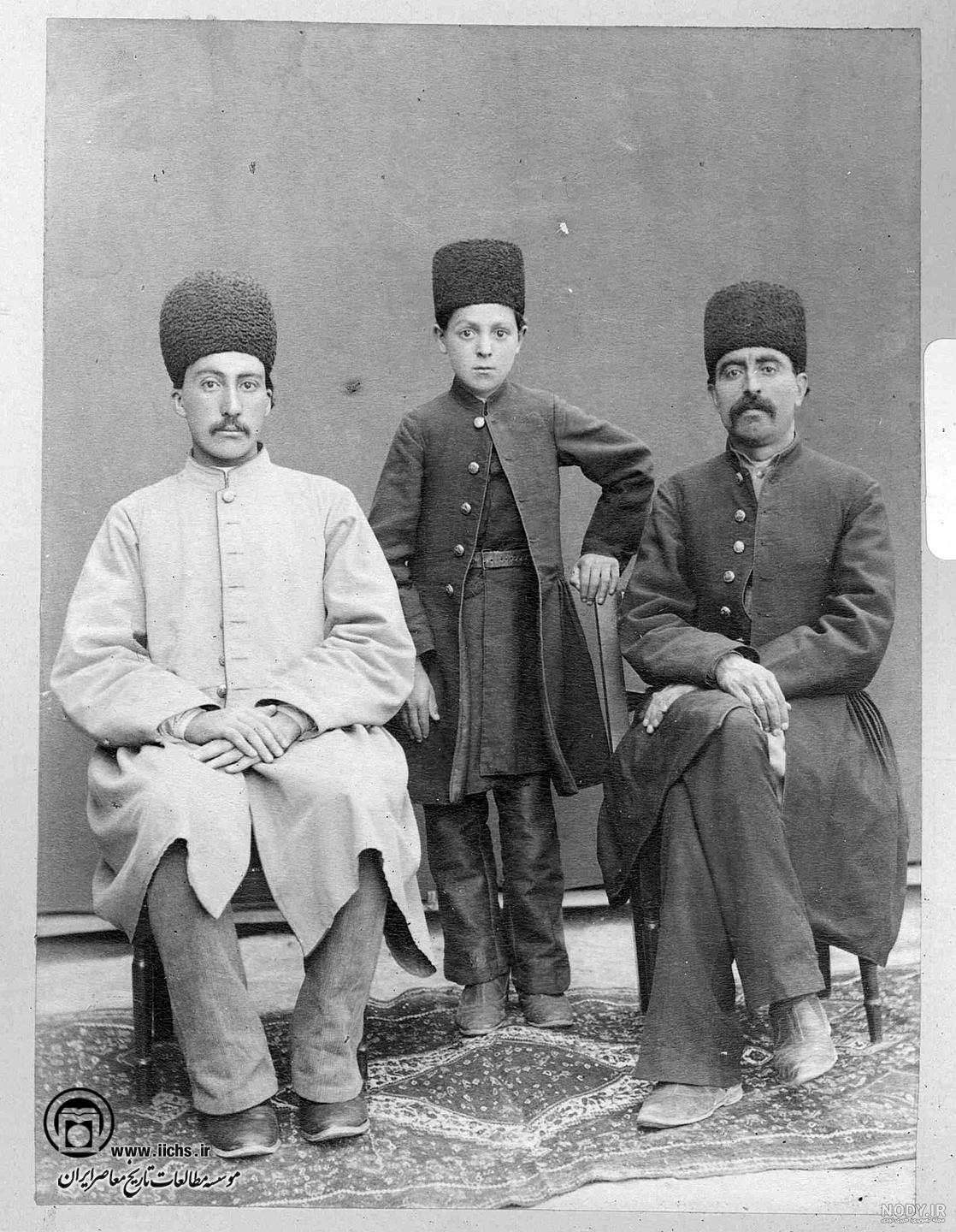 عکس مرد قاجار