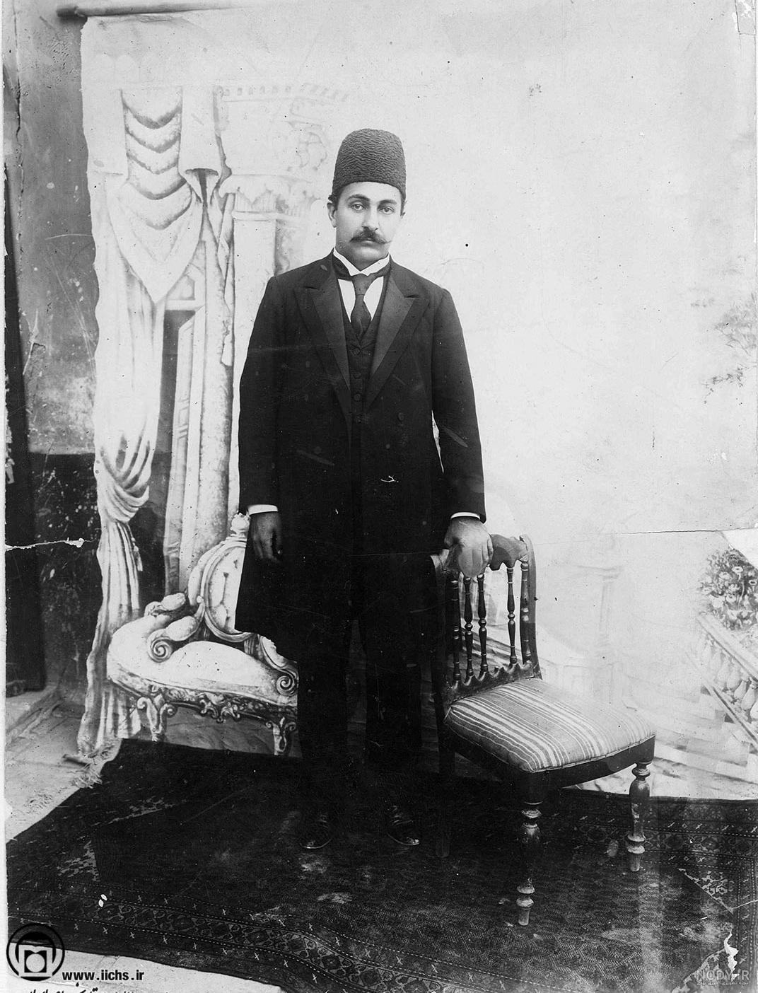 عکس مرد قاجار عکس مرد قاجار