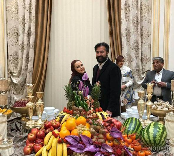 عکس میز شب یلدا لاکچری