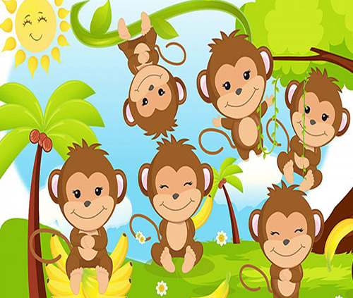 عکس های میمون کارتونی