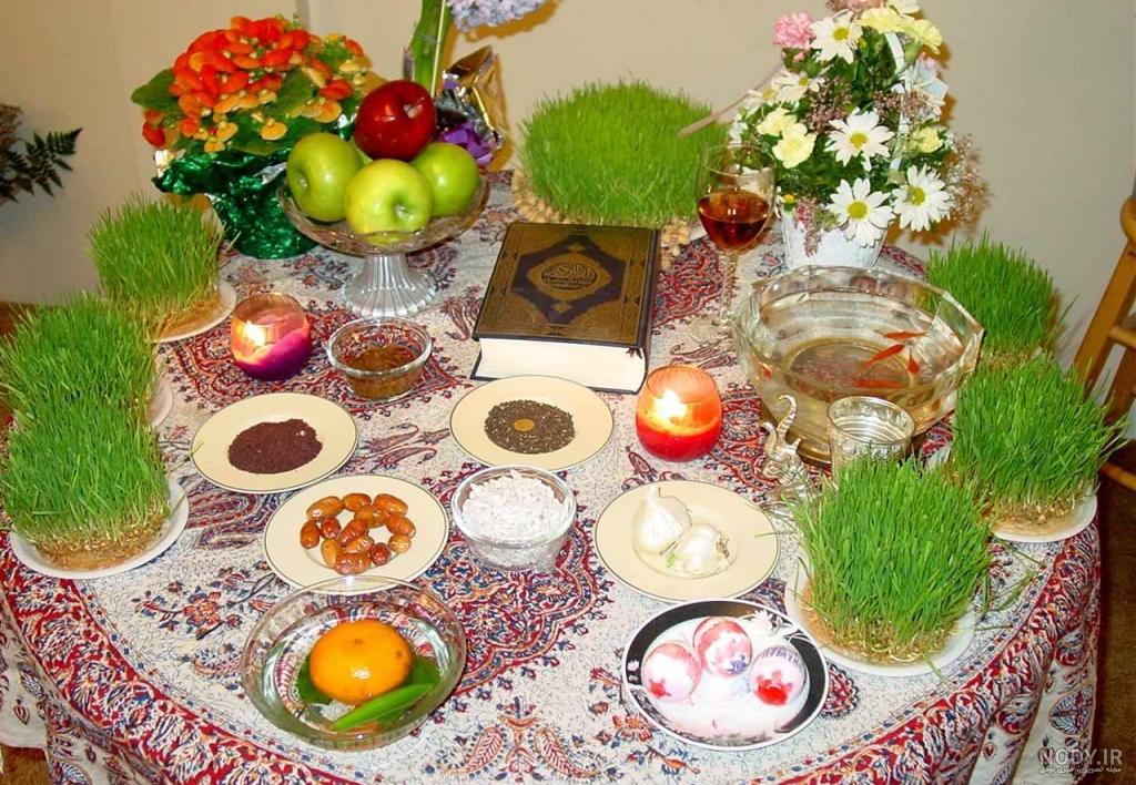 عکس هفت سین ساده عکس هفت سین ساده