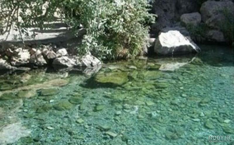 عکس چشمه و سنگ