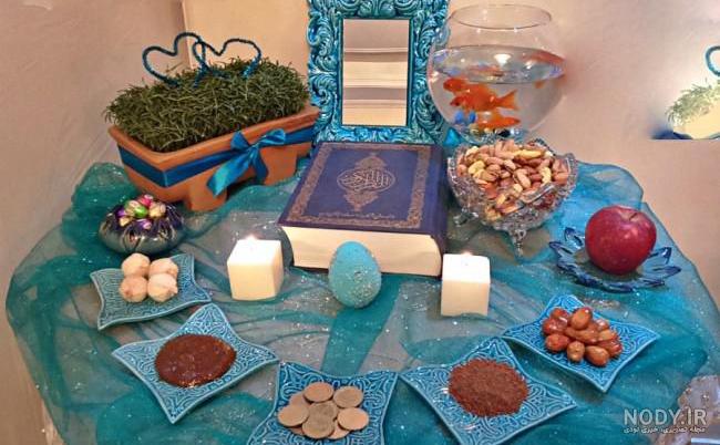 نقاشی سفره هفت سین ساده نقاشی سفره هفت سین ساده