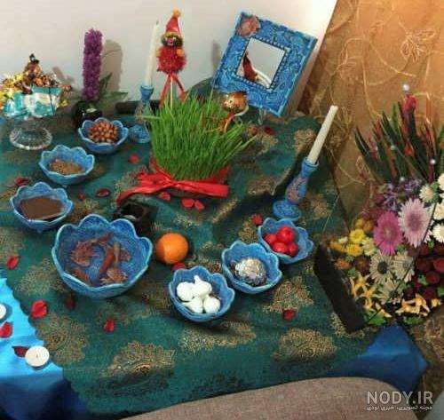 نقاشی سفره هفت سین فانتزی نقاشی سفره هفت سین فانتزی