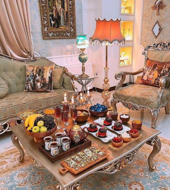نقاشی سفره هفت سین فانتزی
