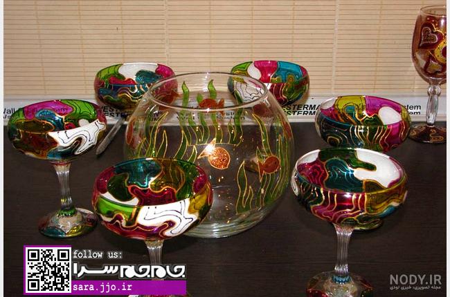 هفت سین با جام پلاستیکی