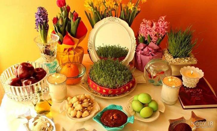 یک عکس از سفره هفت سین یک عکس از سفره هفت سین