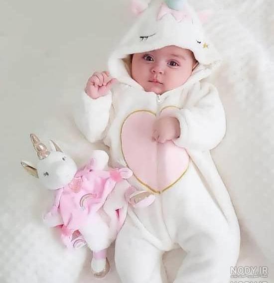 عکس نوزاد دختر