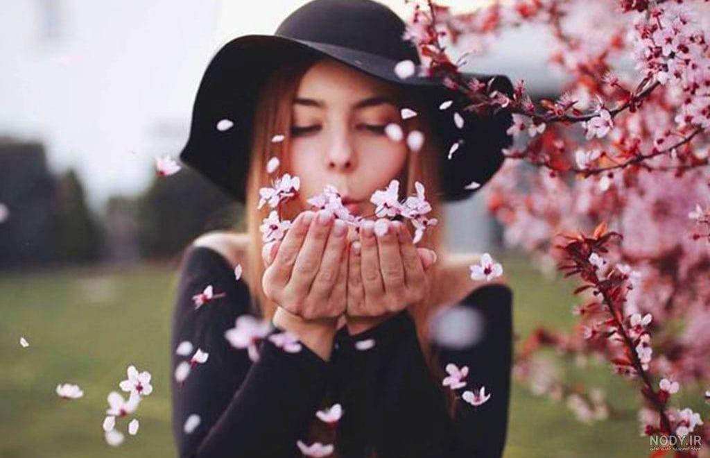 عکس های تیپ بهاری دخترانه