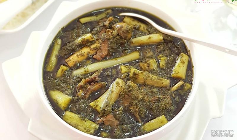 خورش کرفس با لوبیا عروس