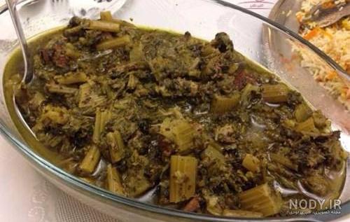 خورش کرفس با لوبیا چشم بلبلی خورش کرفس با لوبیا چشم بلبلی
