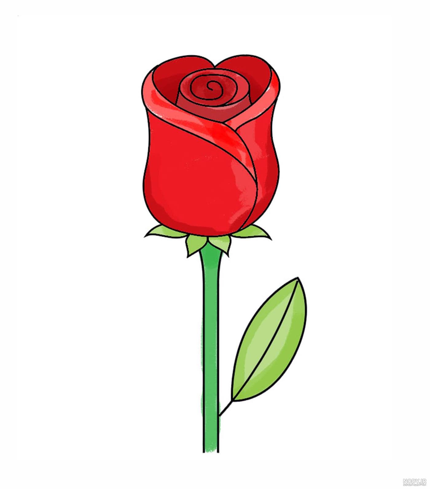 طرح گل برای نقاشی