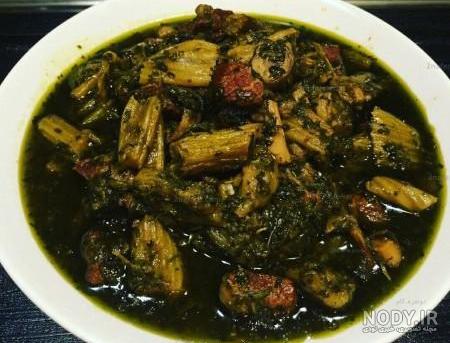طرز تهیه خورشت کرفس با لوبیا