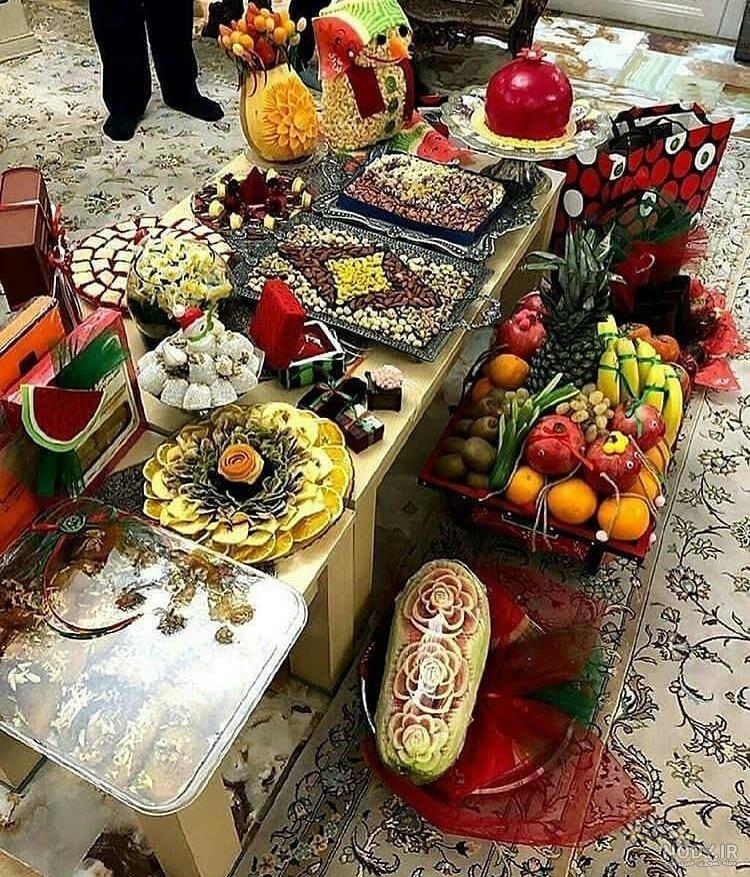 عکس سفره شب یلدا