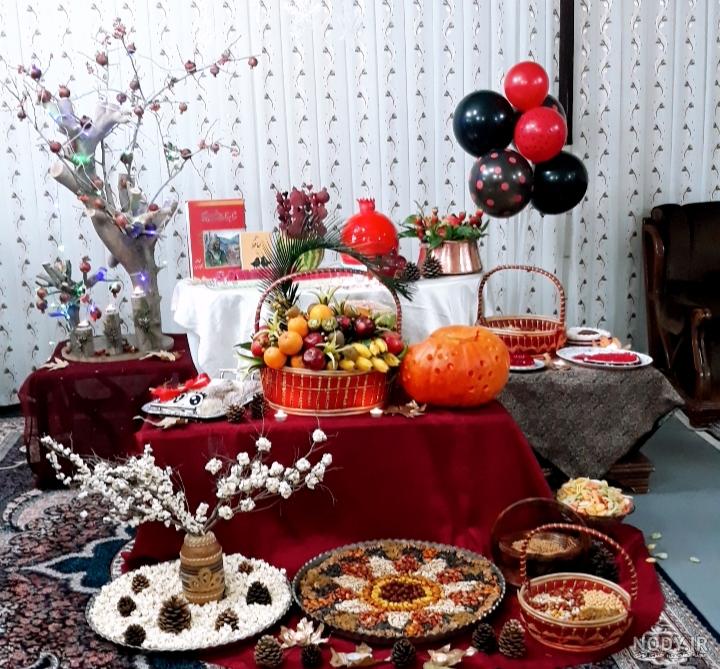 عکس سفره شب یلدا در نی نی سایت