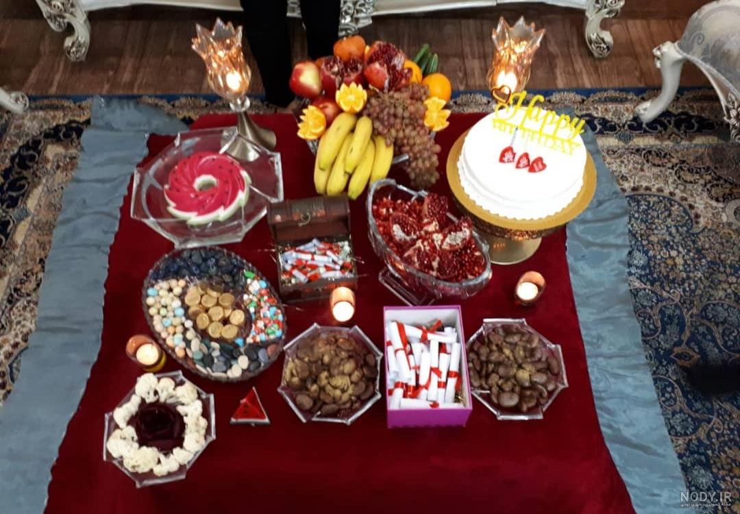 عکس سفره یلدا نی نی سایت