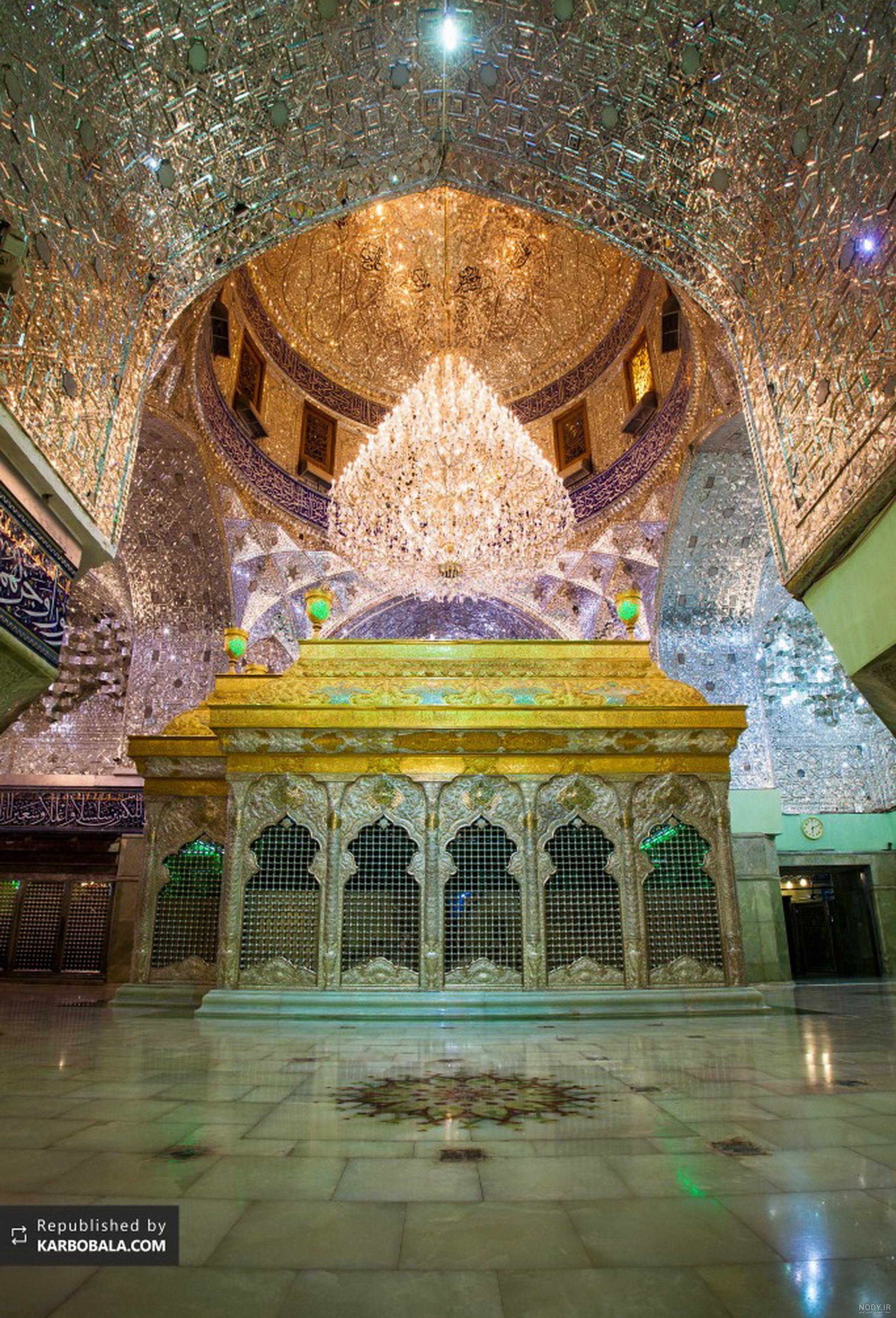 عکس ضریح امام حسین با کیفیت 4k عکس ضریح امام حسین با کیفیت 4k