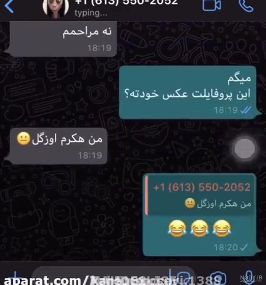 عکس چت خنده دار با مومو عکس چت خنده دار با مومو