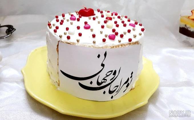 عکس کیک ساده مردانه