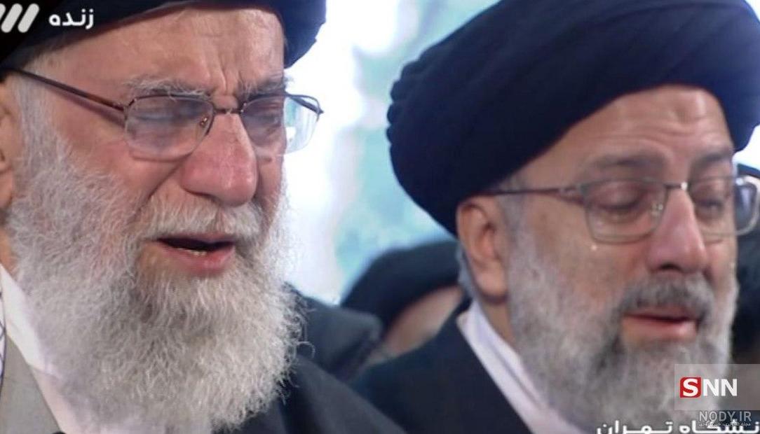 عکس گریه رهبر