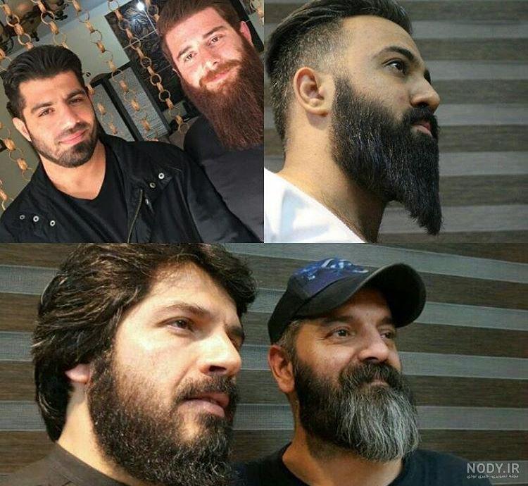 مدل ریش پروفسوری برای صورت کشیده