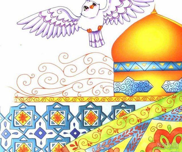 نقاشی امام رضا فرشچیان