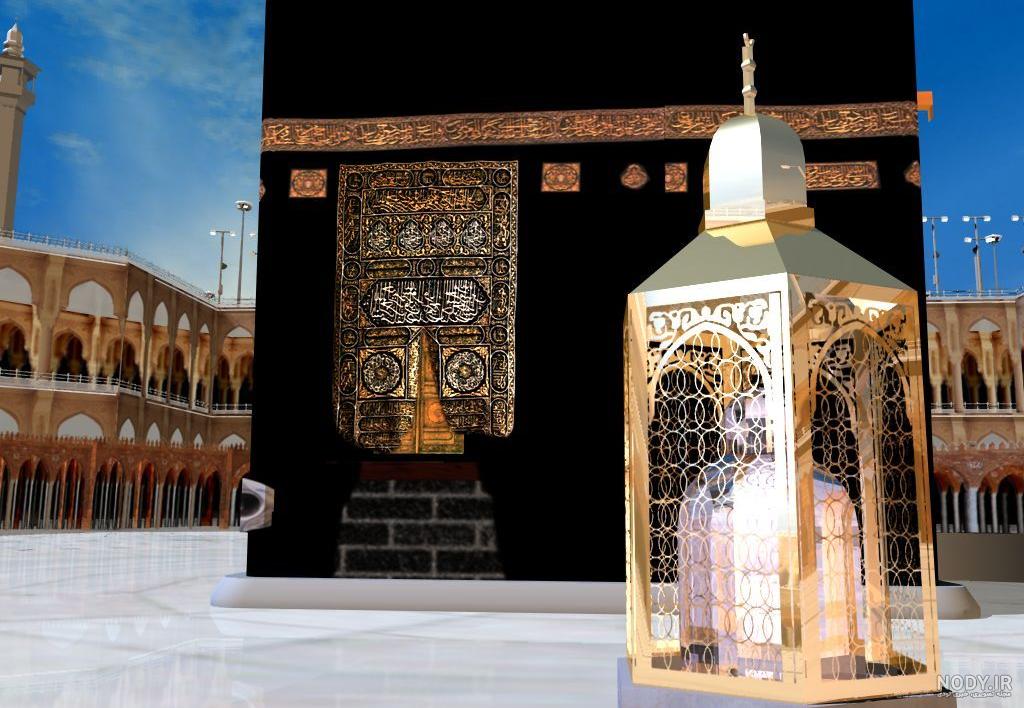 کعبه تصویر سه بعدی کعبه تصویر سه بعدی