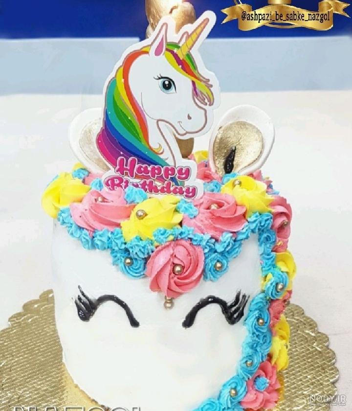 کیک تک شاخ پسرانه کیک تک شاخ پسرانه