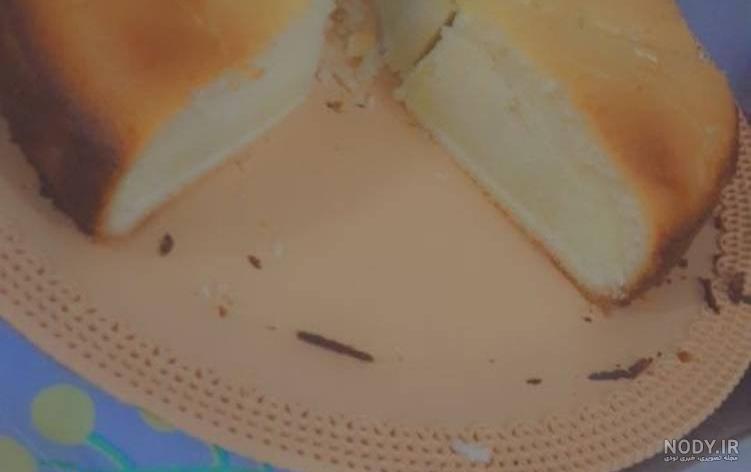 کیک وانیلی با ماست کیک وانیلی با ماست