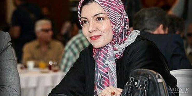 دختر آزاده نامداری در مراسم خاکسپاری